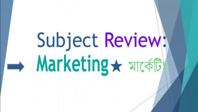 মার্কেটিং সাবজেক্ট রিভিউ (Marketing Subject Review Bangla)